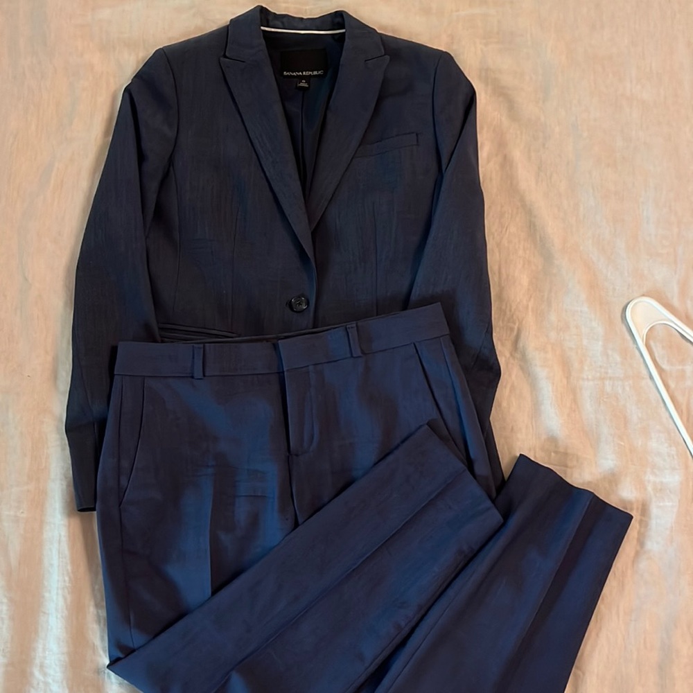 Blue Banana Republic Suit